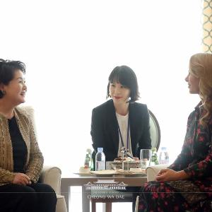 김정숙 여사, 하야 공주와 면담 - 2018-03-27 