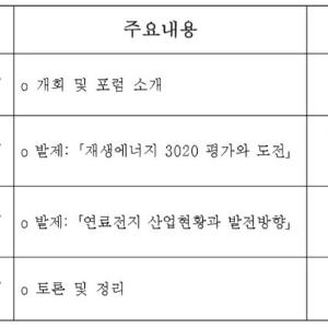 「미래연료전지발전포럼 자문위원 회의」개최 - 김규환 국회의원