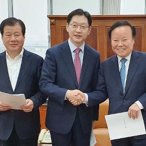 김경수 도지사, 국회서 국비확보 전방위 세일즈